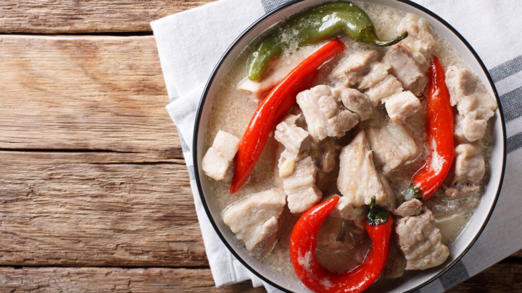 Bicol Express in Famous Restaurant in Matnog