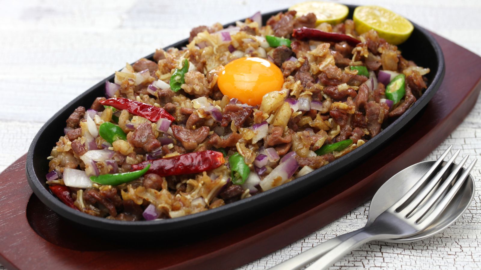 Sizzling Sisig from Famous Restaurant in Matnog